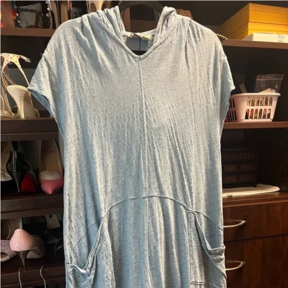 Anthropologie Saturday Sunday Anya Hooded Super Comfy Dress Small - Picture 3 of 5